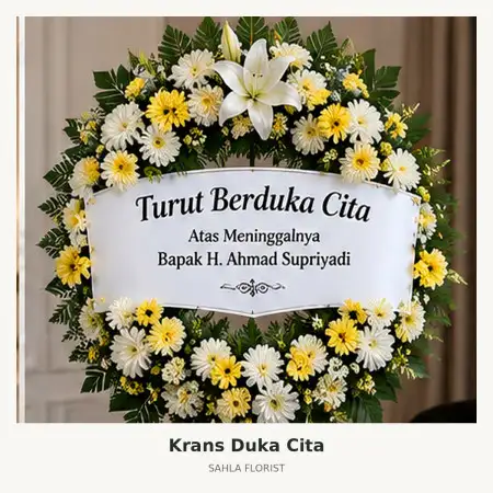 Krans Bunga Duka Mandailing Natal